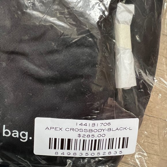 MZ Wallace Black Large Apex Crossbody - Black-Authentic $285 - Picture 7 of 9